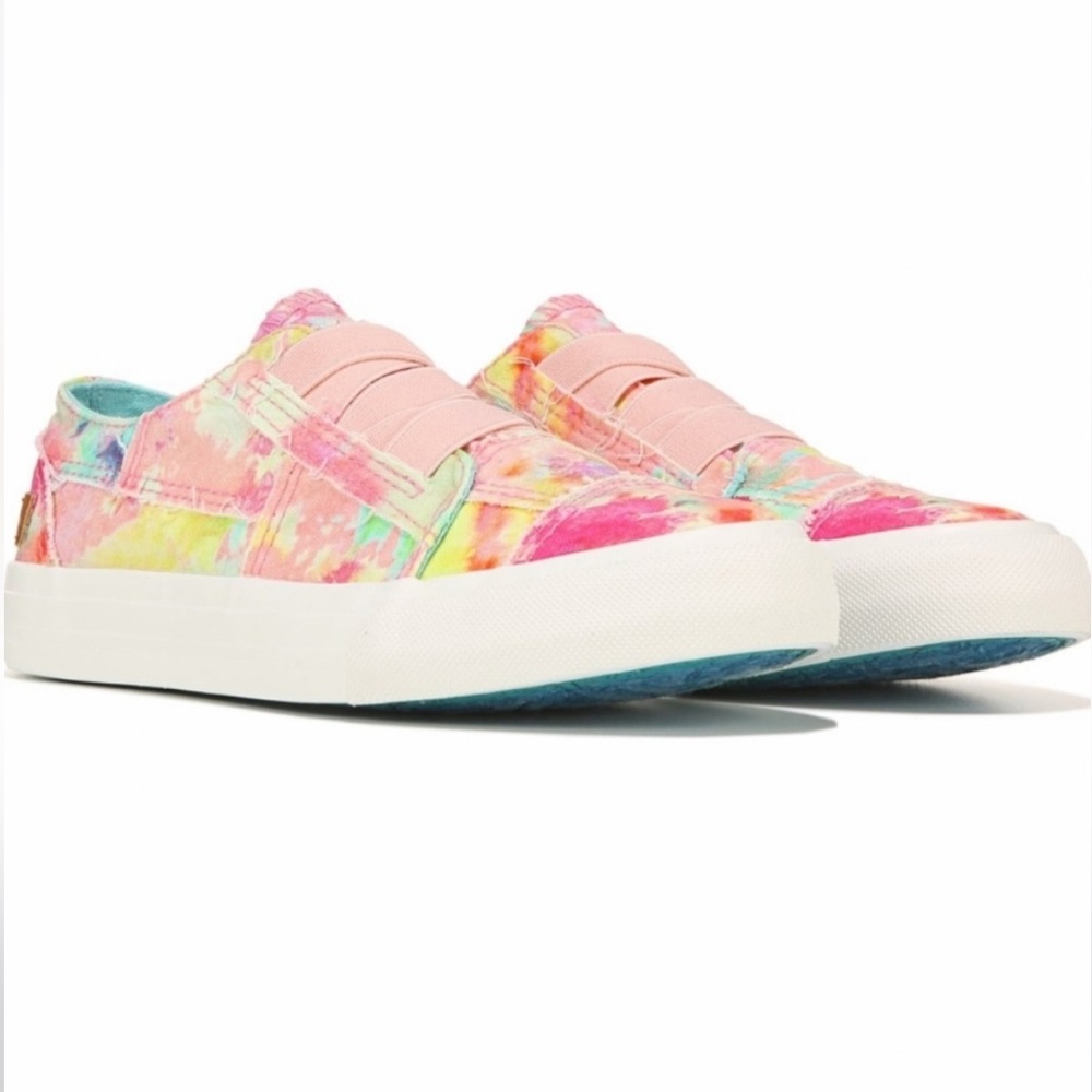 New BLOWFISH Marley Pink Rainwater Tie Dye Sneaker Size 6.5